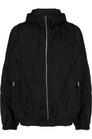 SONGZIO New Cocoon zip-up hooded jacket