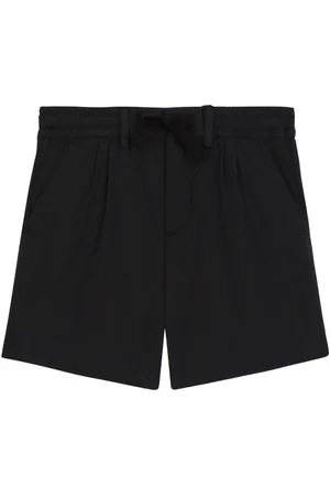 Dolce & Gabbana Logo-tag poplin shorts