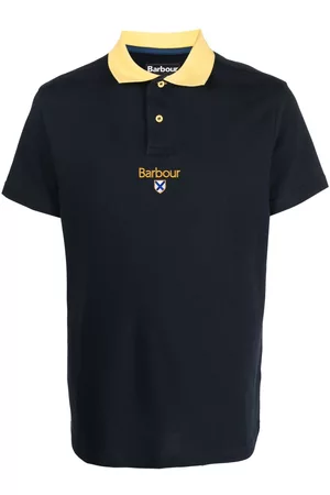Barbour Homem Pólos - Logo-embroidered cotton polo shirt