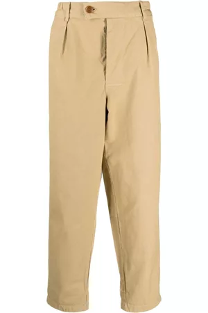 Barbour Homem Calças - Mid-rise straight-leg trousers