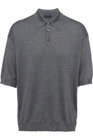 Prada Silk polo shirt