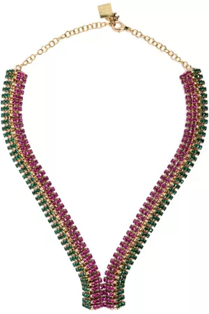 ROSANTICA Mulher Colares - Two-tone crystal-band necklace