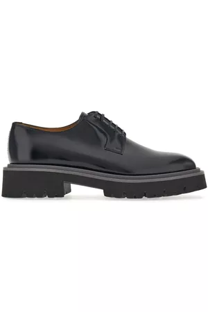 Salvatore Ferragamo Homem Sapatos com atacadores - Lace-up leather derby shoes