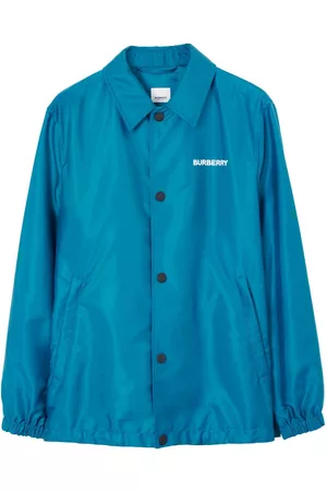 Burberry Homem Casacos - Logo-print lightweight jacket