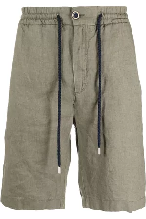 Vilebrequin Homem Bermudas - Linen-flax bermuda shorts
