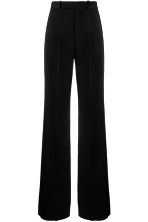 Saint Laurent Mulher Calças Formal - Tailored wide-leg trousers