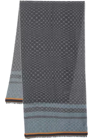 Paul Smith Homem Cachecóis & Echarpes - Geometric-embroidery scarf