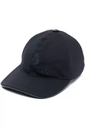 corneliani Homem Chapéus - Logo-embroidered baseball hat