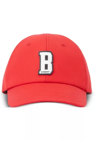 Burberry Menina Chapéus - Letter-patch baseball cap