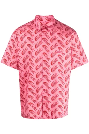 Lacoste Homem Camisa Formal - Logo-print cotton shirt