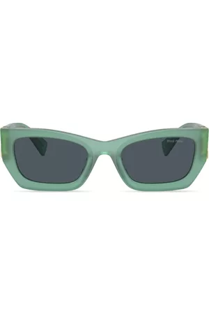Miu Miu Mulher Óculos de Sol - Glimpse rectangle-frame tinted sunglasses