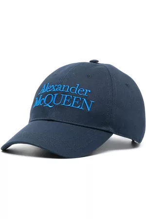 Alexander McQueen Homem Chapéus - Logo-embroidered baseball cap
