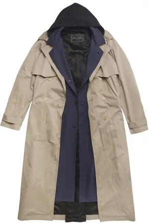 Balenciaga Homem Casacos - Paris All In layered trench coat