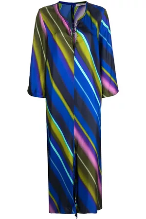 Dorothee Schumacher Mulher Vestidos Midi - Lace-up silk midi dress