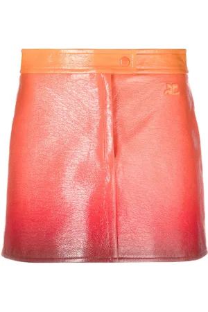 Courrèges Iconic Vinyl miniskirt