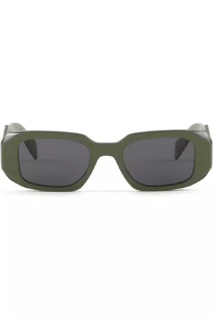 Prada Mulher Óculos de Sol - Symbole rectangle-frame sunglasses