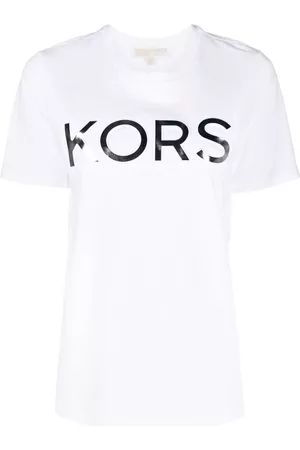 Michael Kors Mulher T-shirts & Manga Curta - Logo-lettering T-shirt