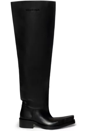 Balenciaga Homem Botas de pele - Santiago over-the-knee leather boots