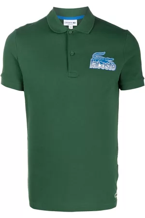 Lacoste Homem Camisa Formal - Logo-print cotton polo shirt