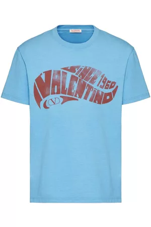 VALENTINO GARAVANI Homem T-shirts & Manga Curta - Logo-print T-shirt