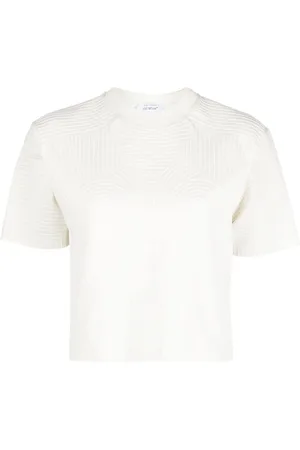 OFF-WHITE Printed cotton T-shirt