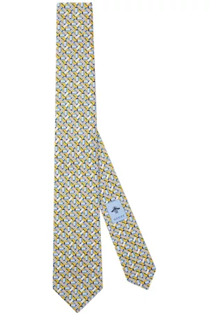 Gucci Homem Laços de Colarinho - Interlocking-G monogram tie