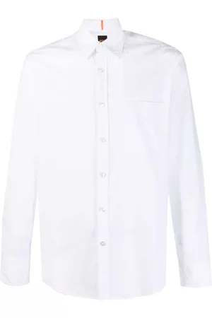 HUGO BOSS Homem Camisas de Manga comprida - Long-sleeve cotton shirt