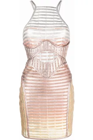 GENNY Mulher Mini Vestidos Assimetricos - Cut-out detail mini dress