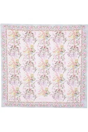 Atelier Choux Floral-print organic-cotton blanket