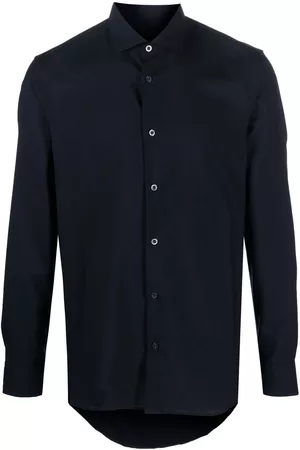 MOORER Homem Camisa Formal - Classic virgin wool shirt