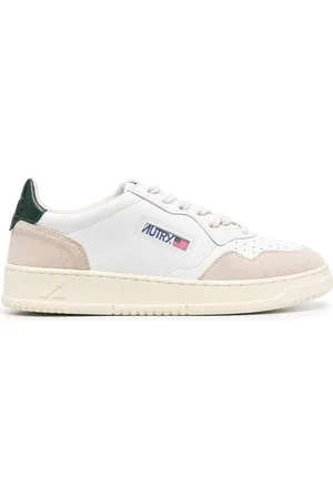 Autry Medalist panelled leather sneakers