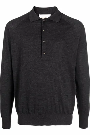 Nanushka Wool long-sleeve polo shirt