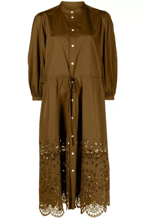 Ralph Lauren Mulher Vestidos camiseiros - Broderie anglaise shirt dress