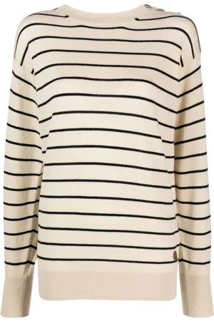 Moncler Mulher Striped knitted jumper