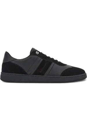 Salvatore Ferragamo Logo-debossed low-top sneakers