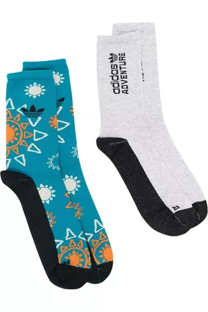 adidas Homem Meias - Two-pack cotton-blend socks