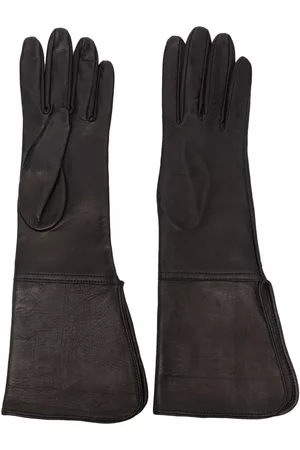 Manokhi Mulher Luvas - Full-finger design leather gloves