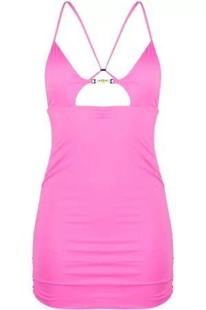 BARROW Mulher Mini Vestidos Assimetricos - Bodycon cut-out mini dress