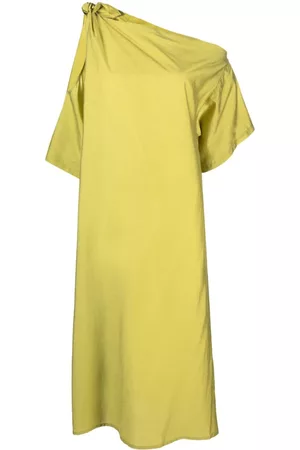 CHRISTIAN WIJNANTS Mulher Vestidos de Ganga & Denim - Cold-shoulder lyocell-blend dress