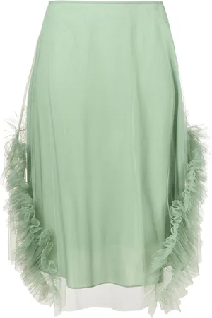 Molly Goddard Lionel ruffle-trim tulle skirt