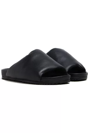 Rick Owens Menina Pantufas - Leather flat slides