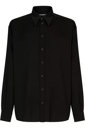 Dolce & Gabbana Homem Camisa Formal - Pointed-flat collar shirt