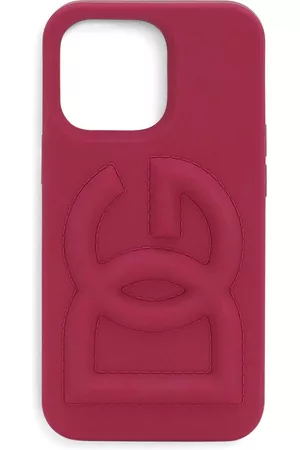 Dolce & Gabbana Mulher Phones - Logo-embossed phone case
