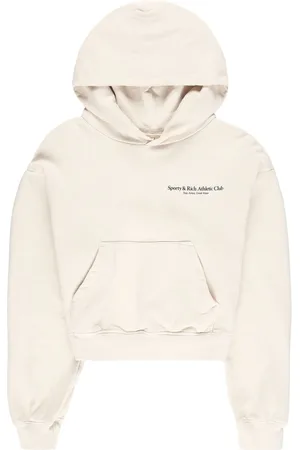 Sporty & Rich Logo-print cotton hoodie