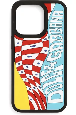 Dolce & Gabbana Mulher Phones - Logo-print iPhone 14 Pro case