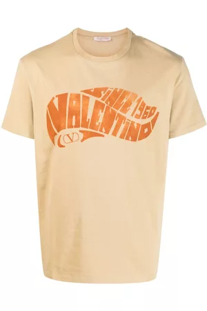 VALENTINO GARAVANI Homem T-shirts & Manga Curta - Valentino Surf printed cotton T-shirt