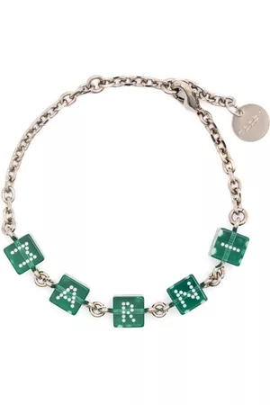 Marni Mulher Pulseiras - Logo-embellished chain bracelet