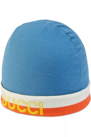 Gucci Chapéus - Logo-print cotton hat