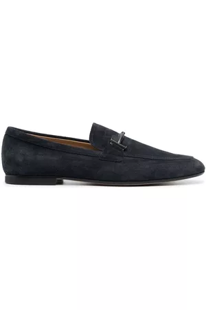 Tod's Homem Oxford & Moccassins - Double T suede loafers