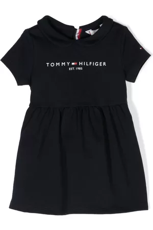 Tommy Hilfiger Vestidos - Logo-print stretch-cotton dress